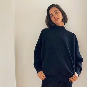 Tna COZYAF Boyfriend Mock Sweatshirt